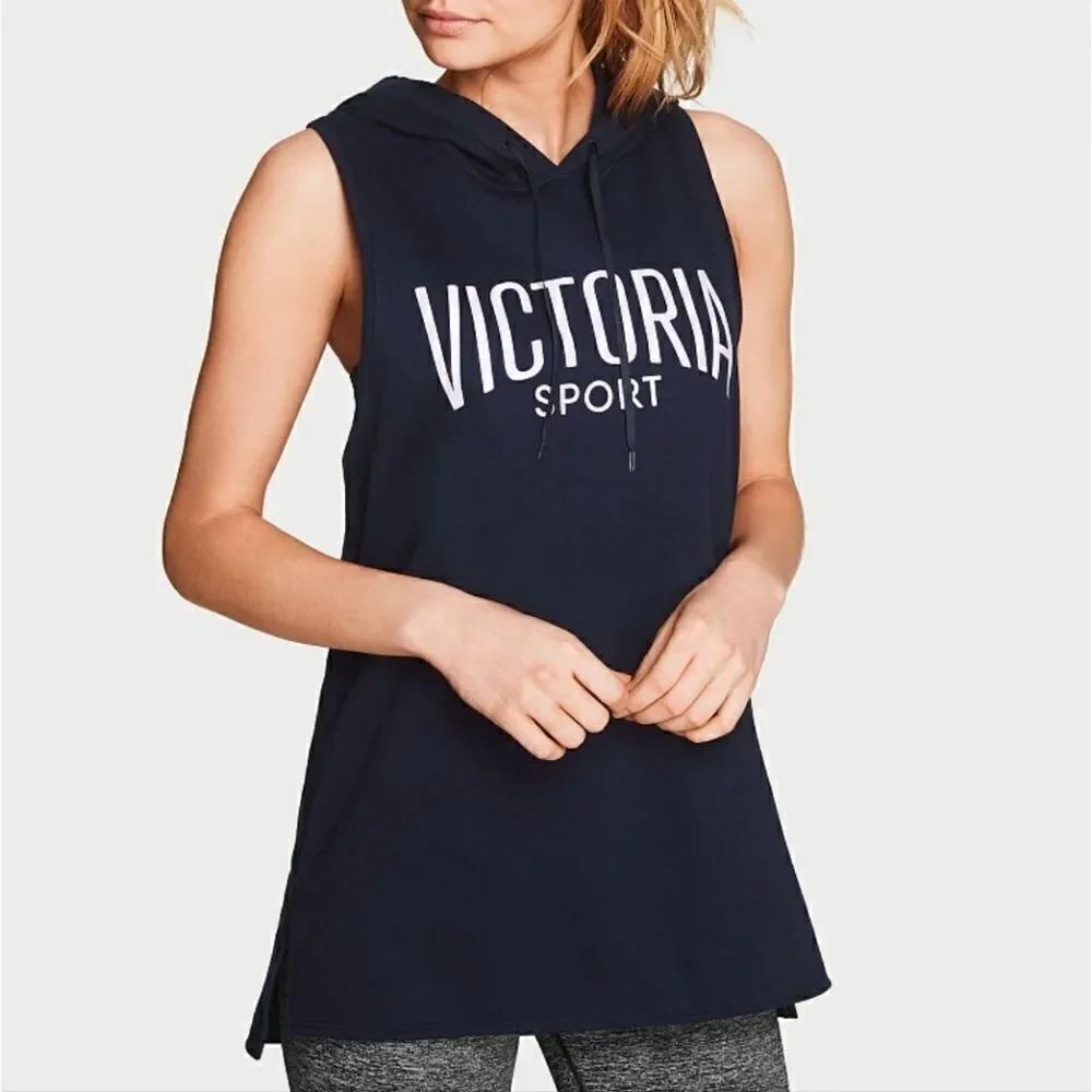 Victoria's Secret Charcoal Racerback Hoodie